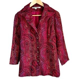 SALE PRICE Vintage I.magnin Paisley Blazer